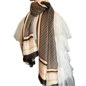 Vintage 100% silk scarf.